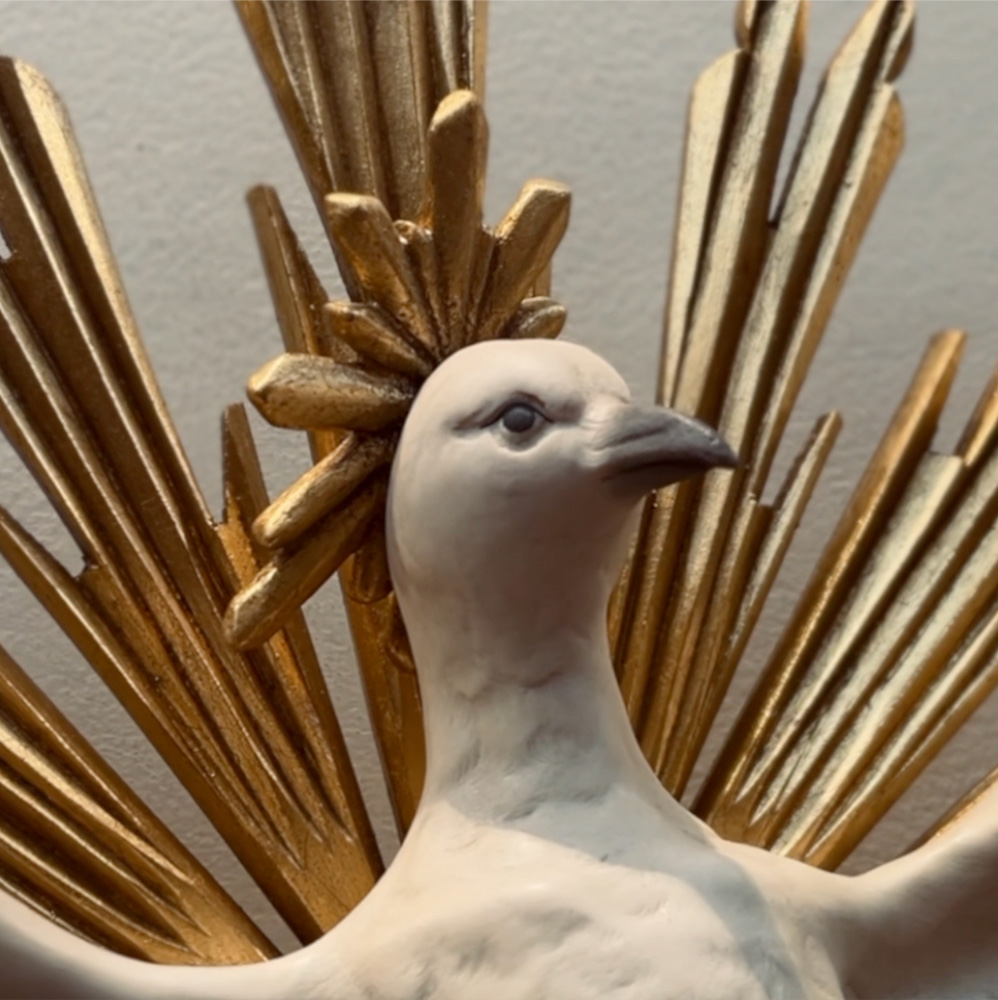 Holy Spirit with aura