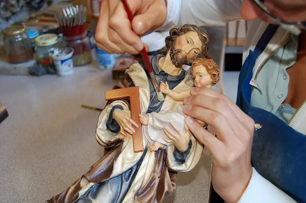 Pittura della scultura