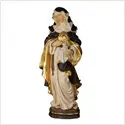 Statua finitura oro zecchino