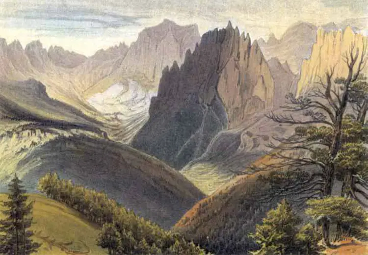Bleichen Berge