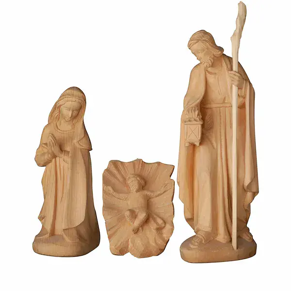 nativity set swiss pine