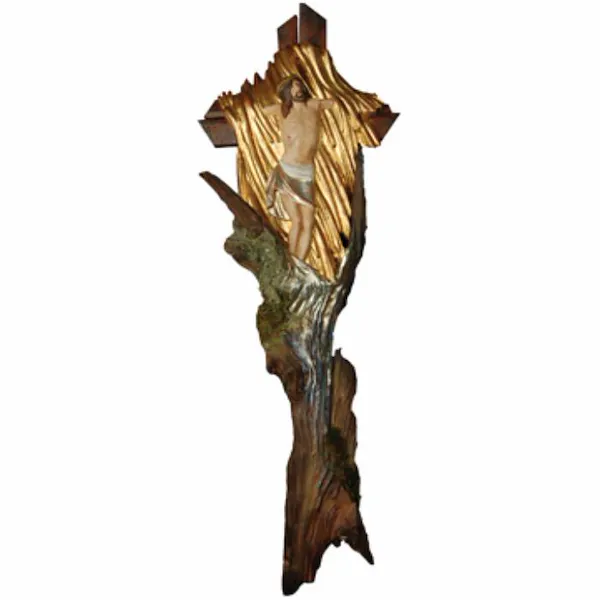 Christ in tempest on root