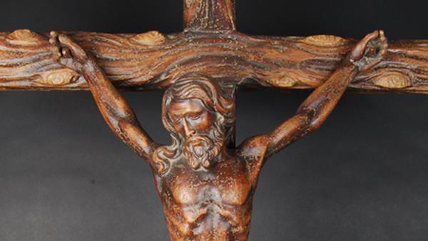 Crocifisso Cristo antico