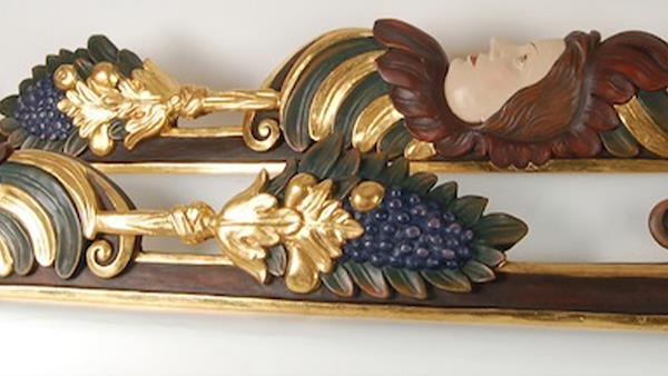 Decorative elements for a "stube"