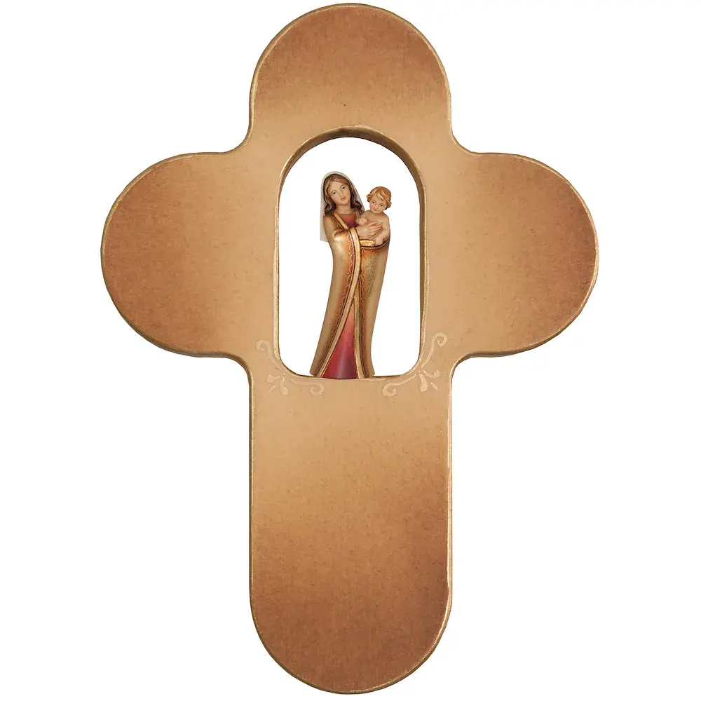 Kreuz mit Muttergottes 5cm