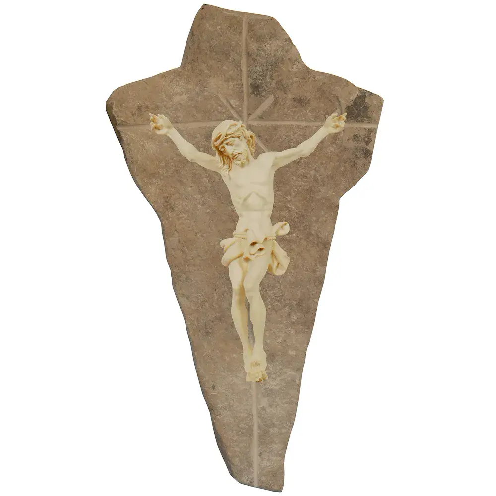 Corpus barock auf Sedimentgestein