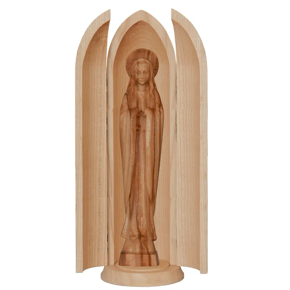 Nische mit Pilgermadonna