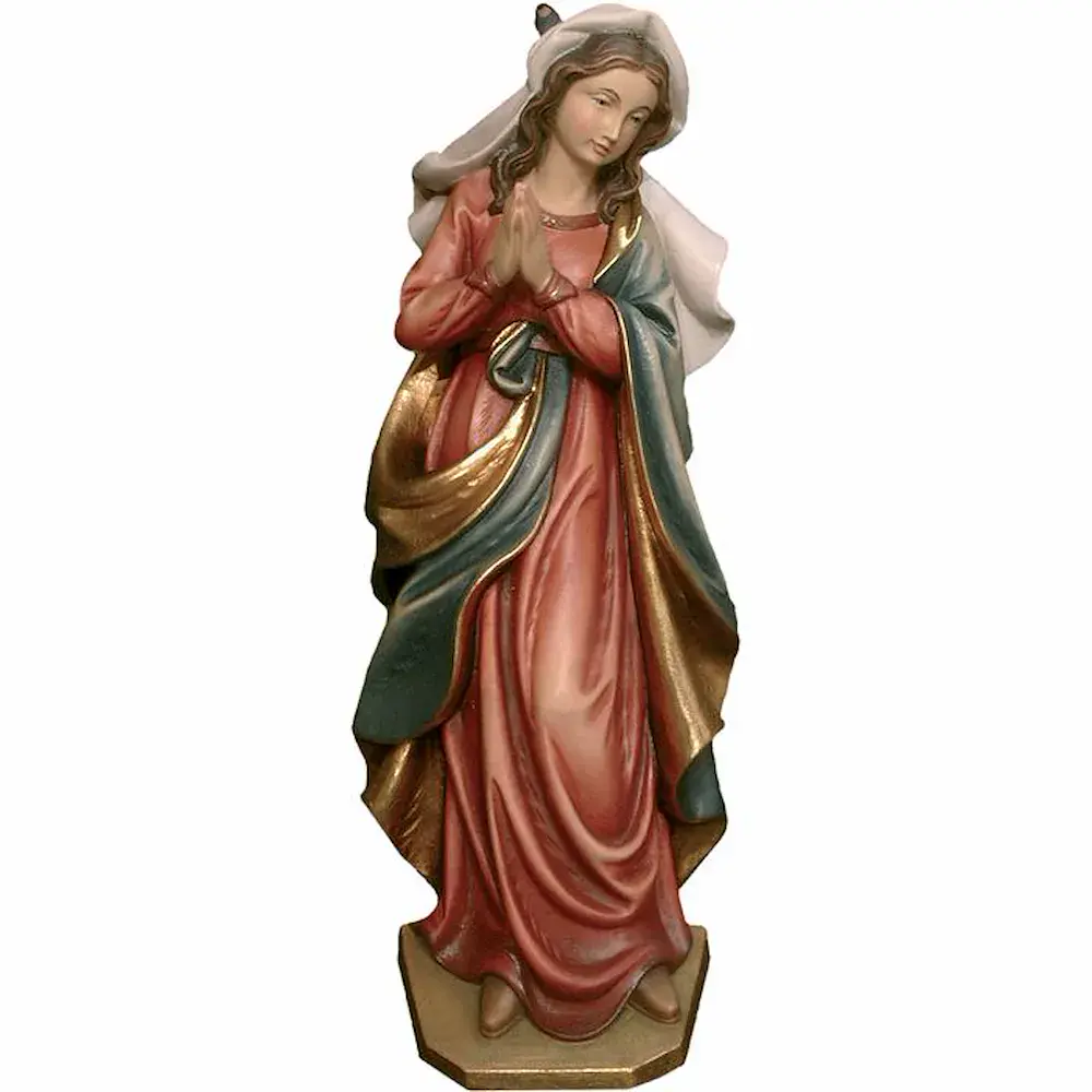 Wandmadonna betend