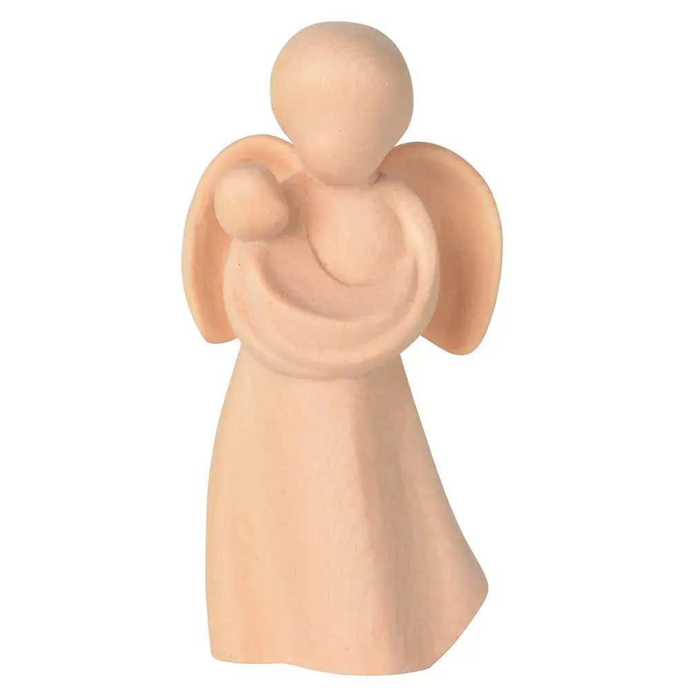 Angelo moderno con gesu bambino