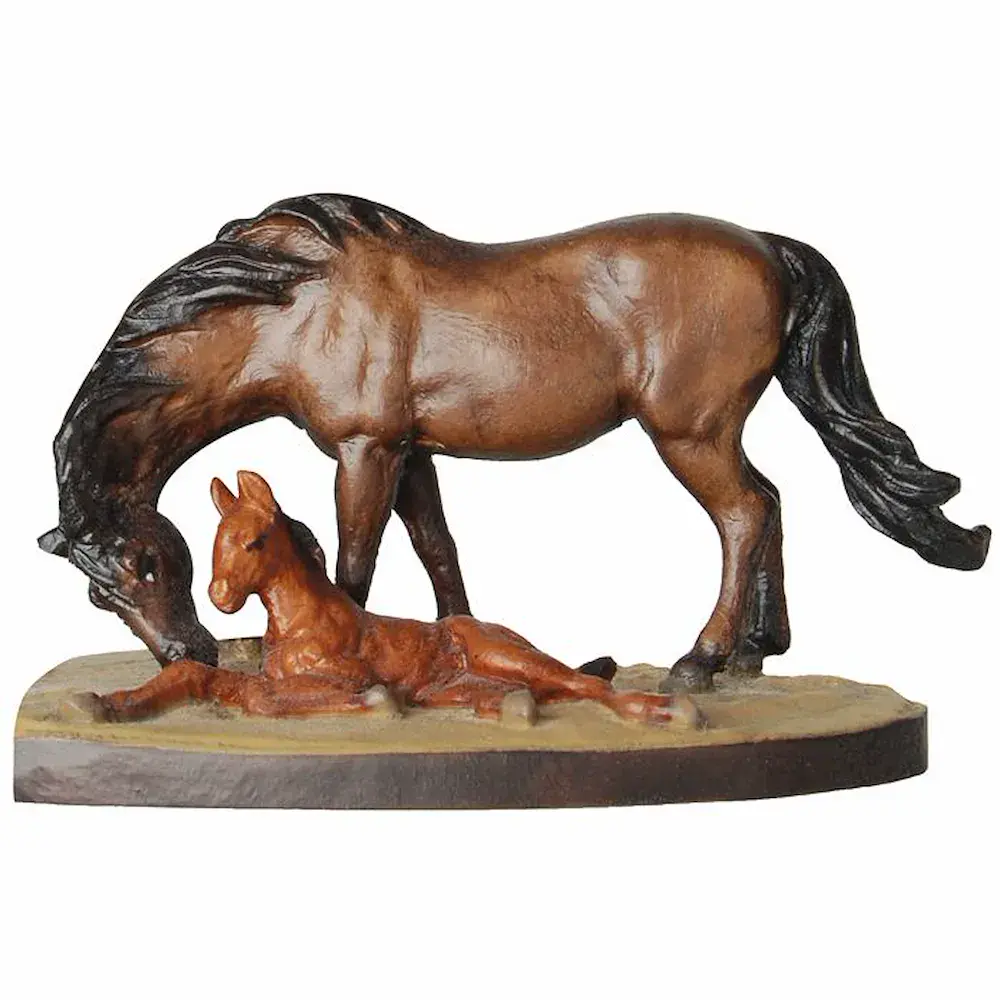 Caballo con potro