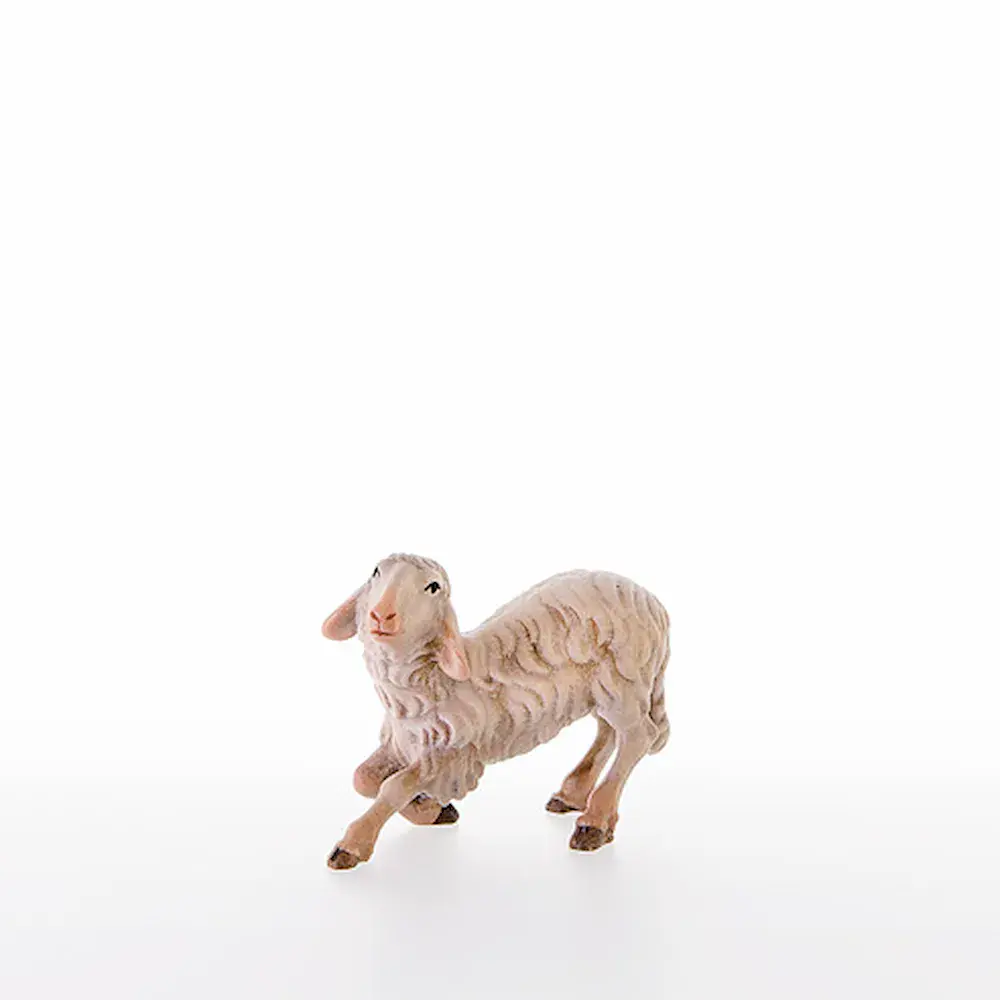 Oveja arrodillada