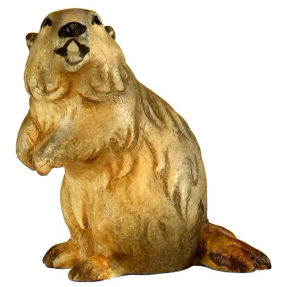 Marmota de pie - izquierda