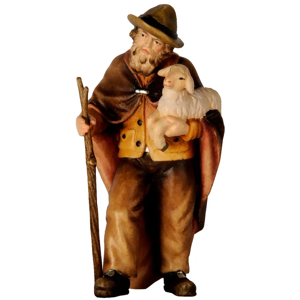 Bethlehem Krippe Schäfer mit Stock