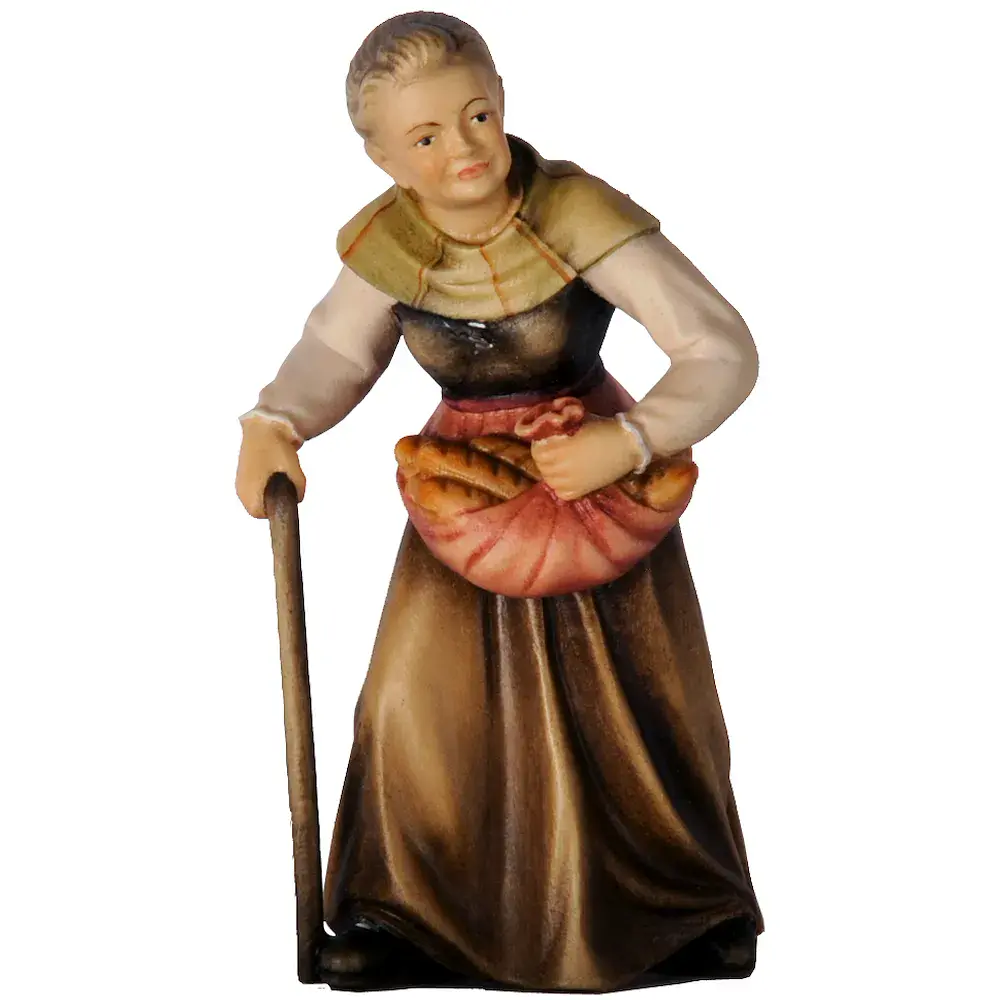 Bethlehem Krippe Bäuerin