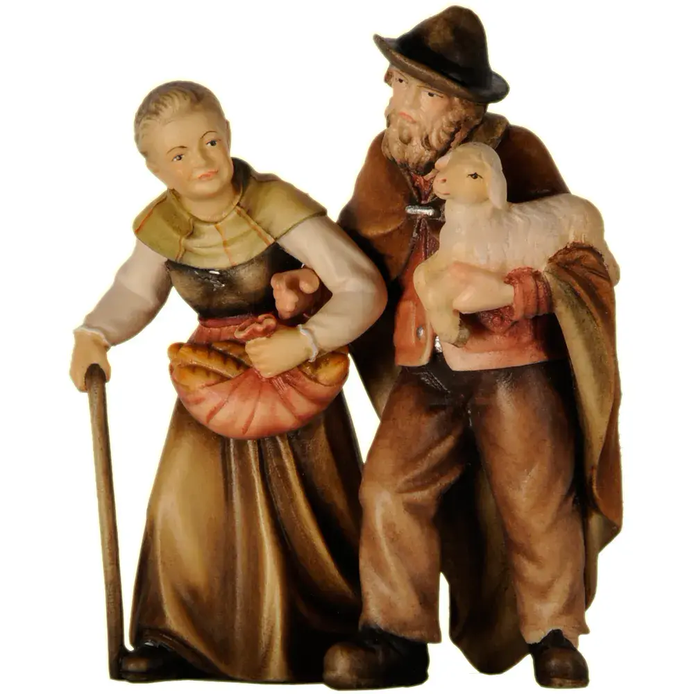 Betlehem Crib Farmer couple