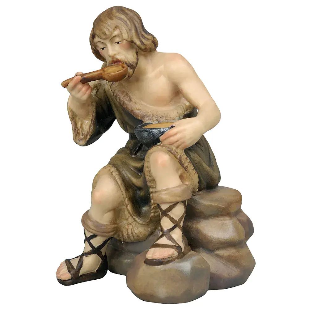 Shepherd hungry