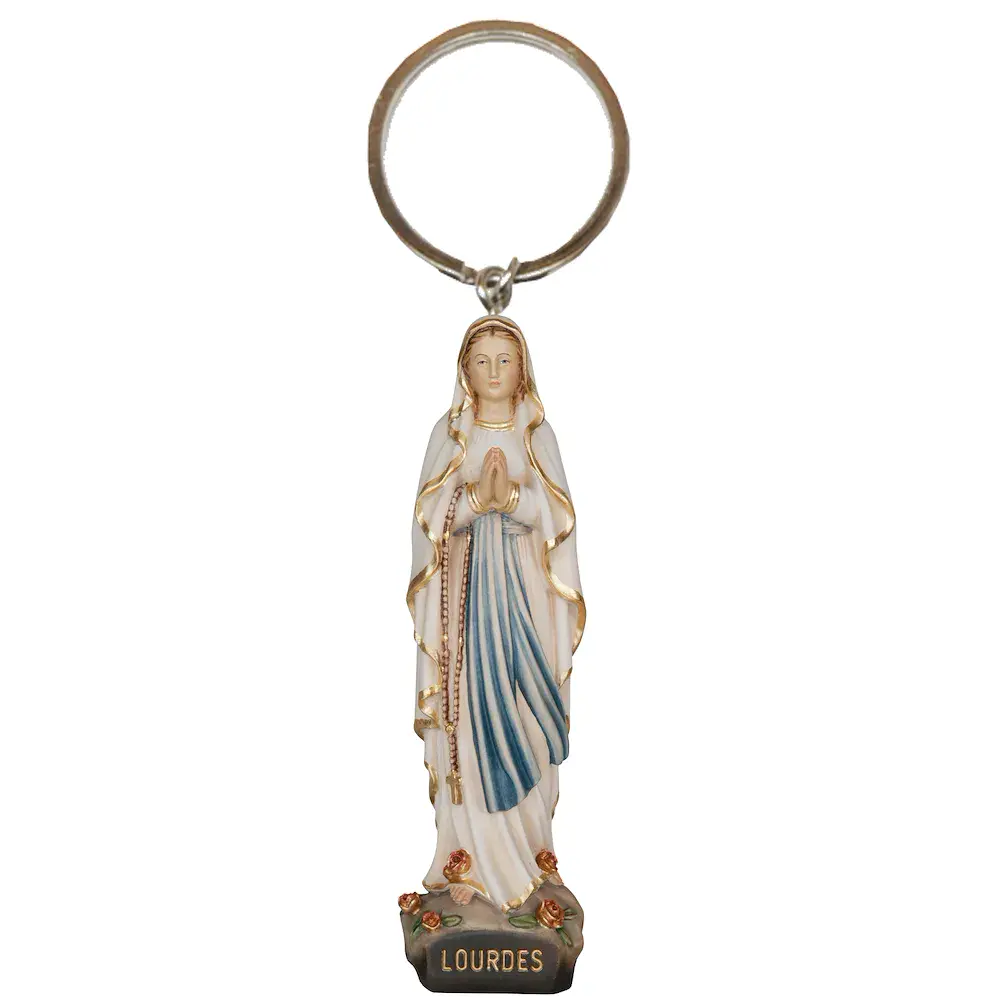 Schlüsselanhänger mit Lourdes