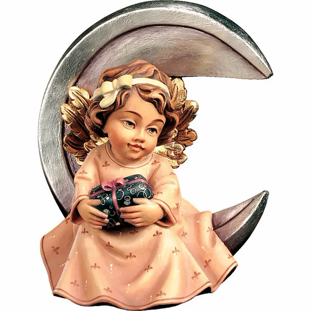 Angel with star and present