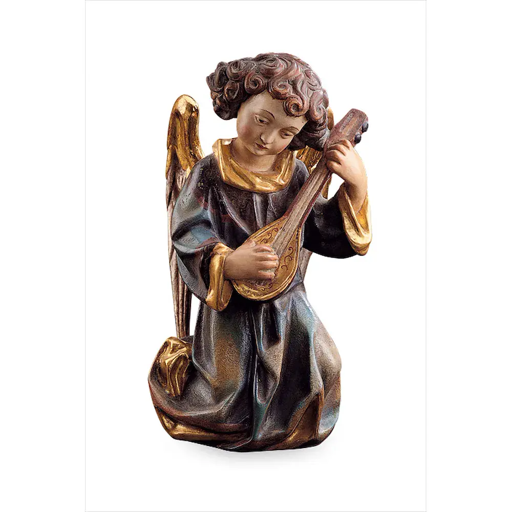 Angel with mandolin