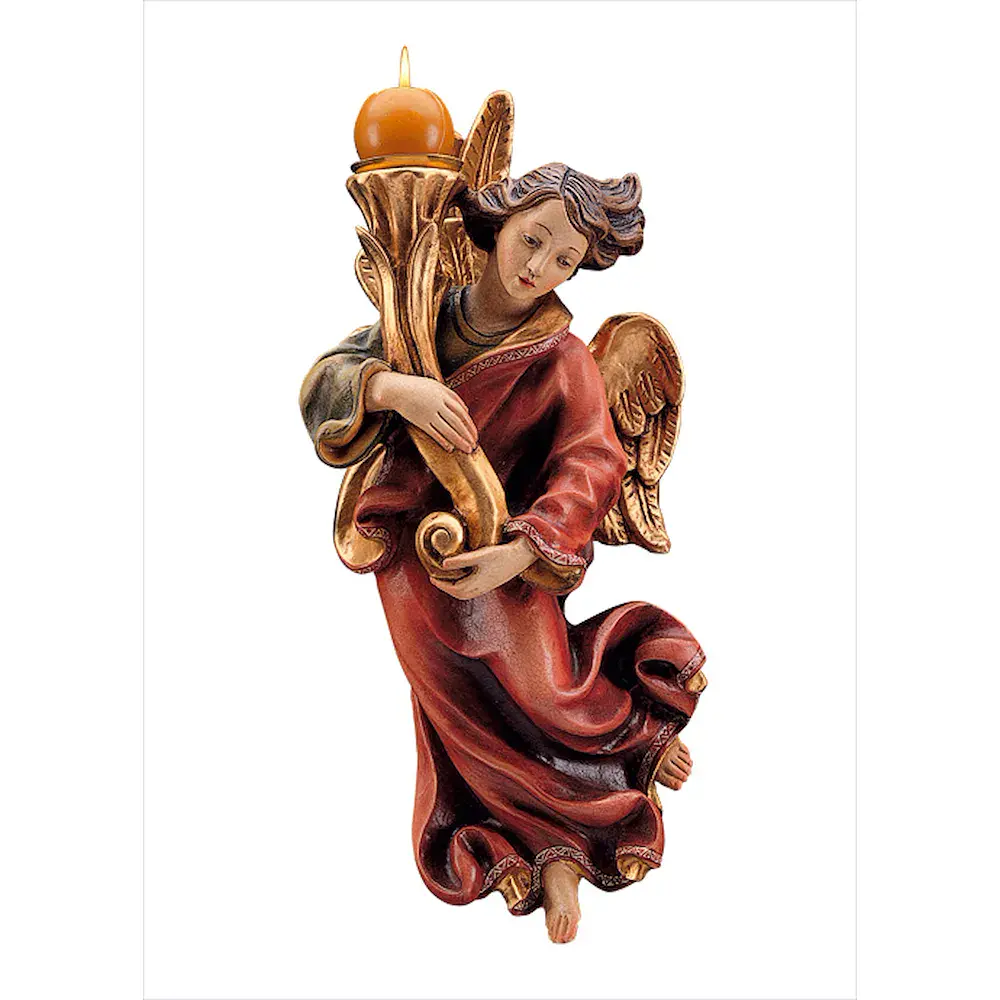 Angel candle-holder