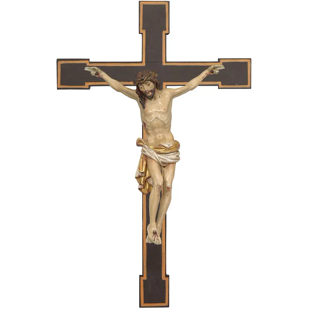 Corpo delle Dolomiti su croce romanica
