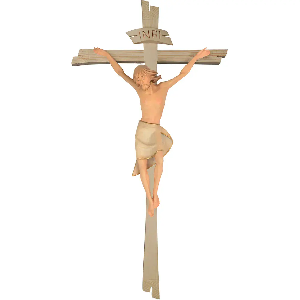 Cuerpo contemplativo con cruz simple