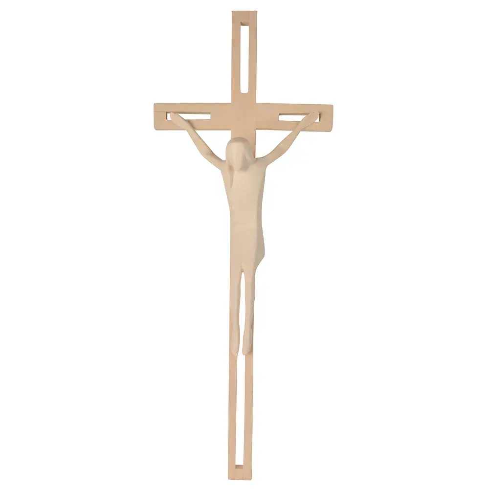 Christus modern auf Kreuz mit Löcher