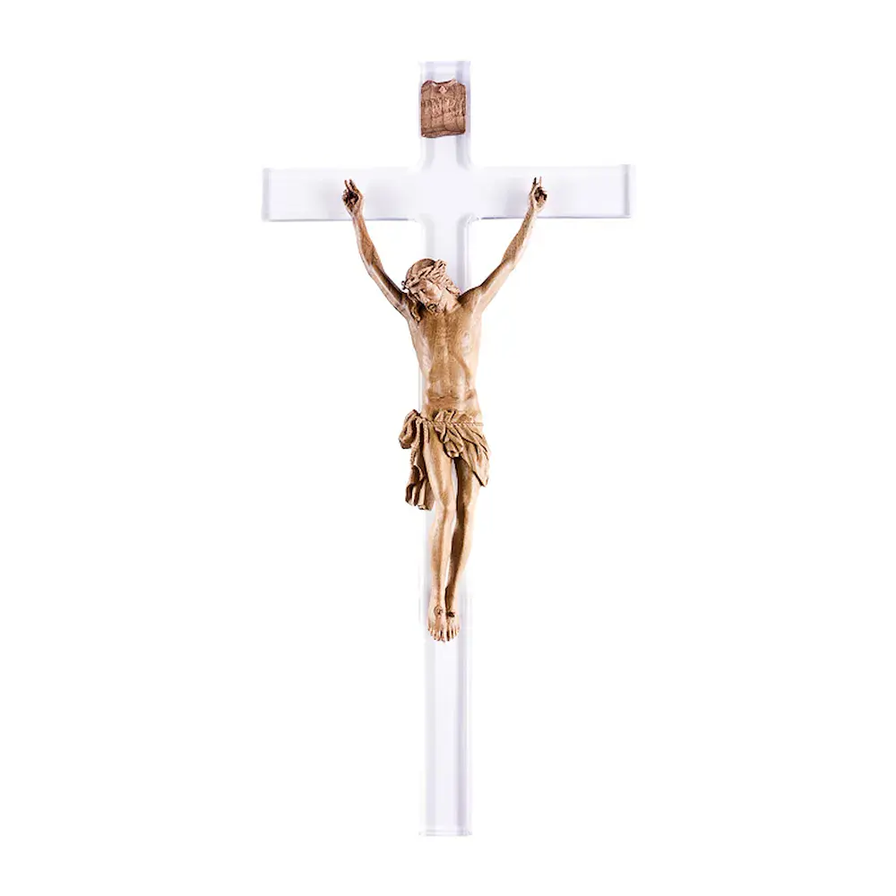 Crucifijo de Paimpont - cruz de plexigla
