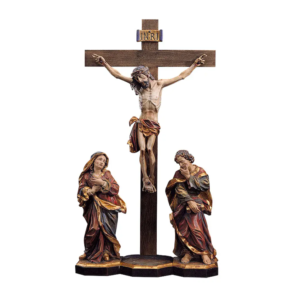 Grupo de crucifixión para apoyar