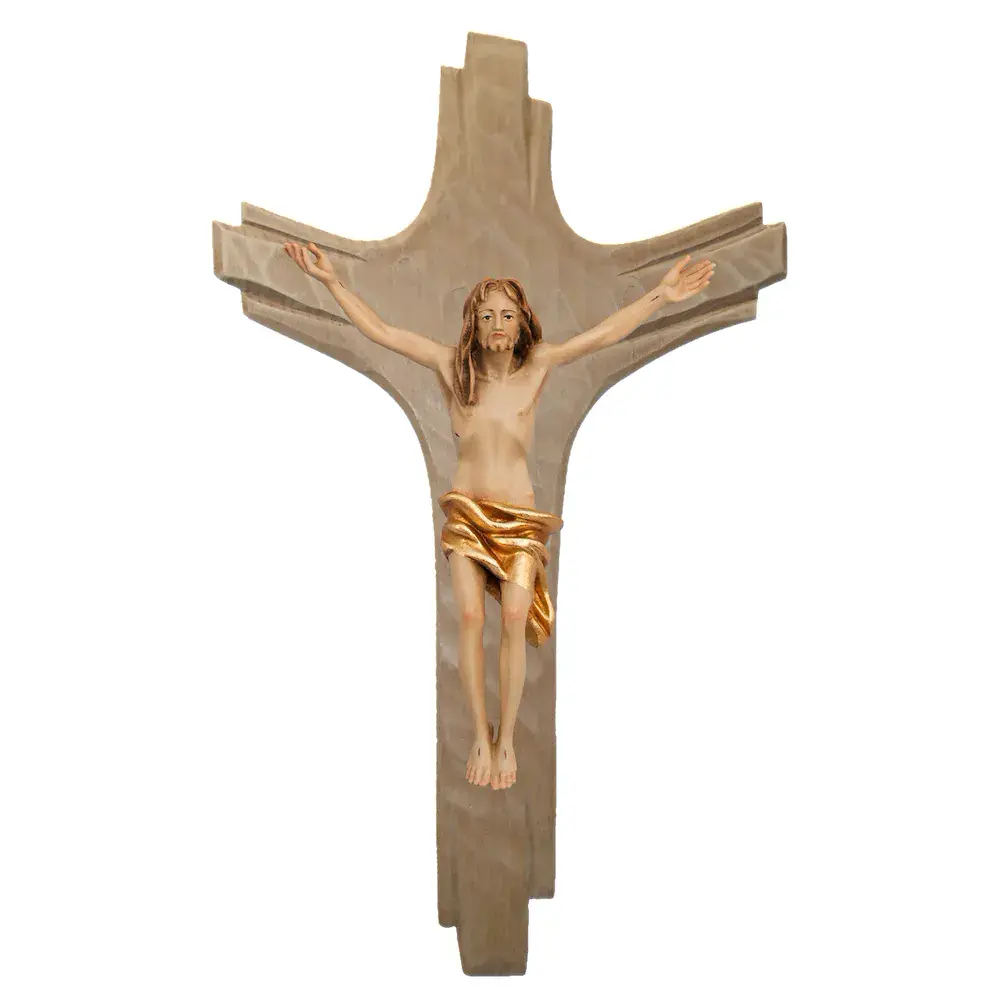 Crucifix with Cross rays - Christ Resurrection
