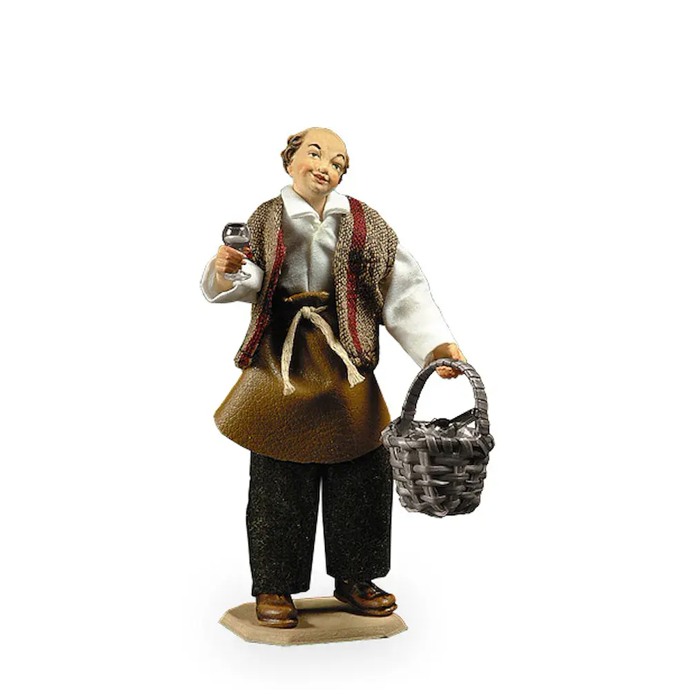 Cellarman w/out bottle and wine-glass