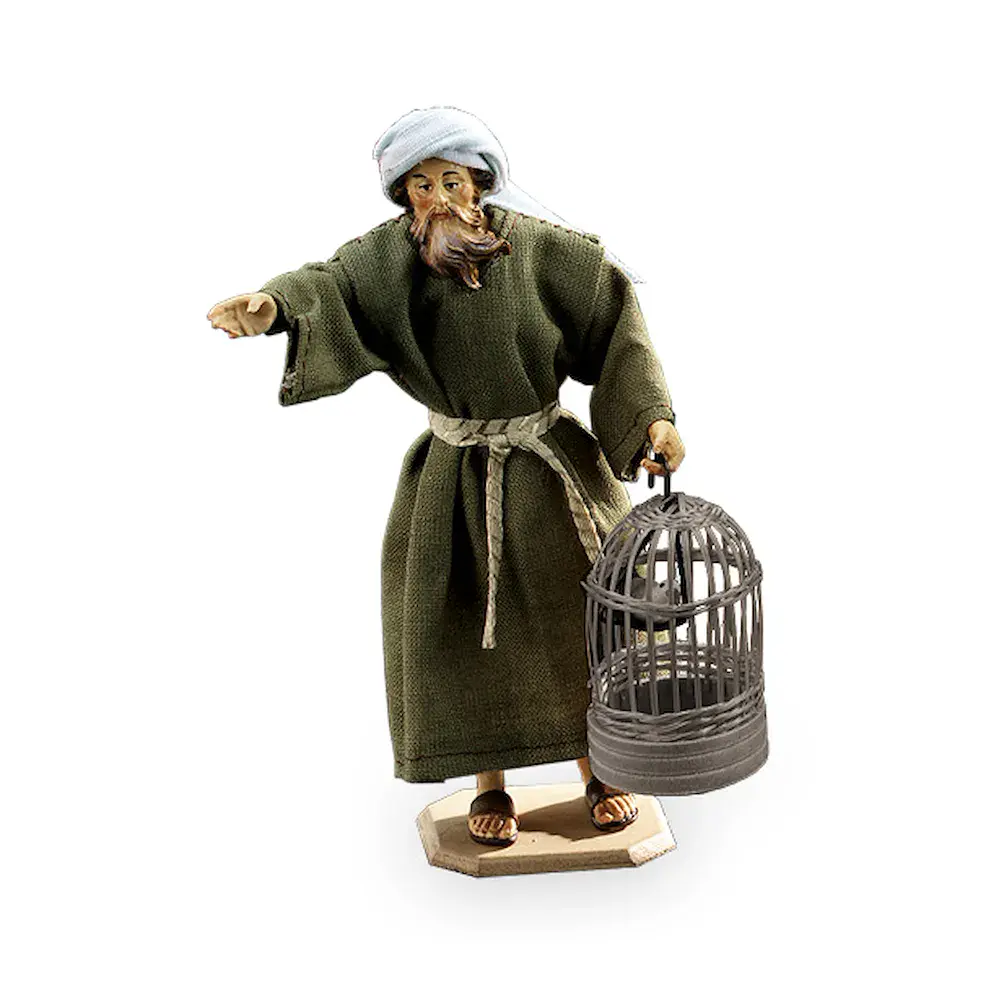 Shepherd without bird-cage