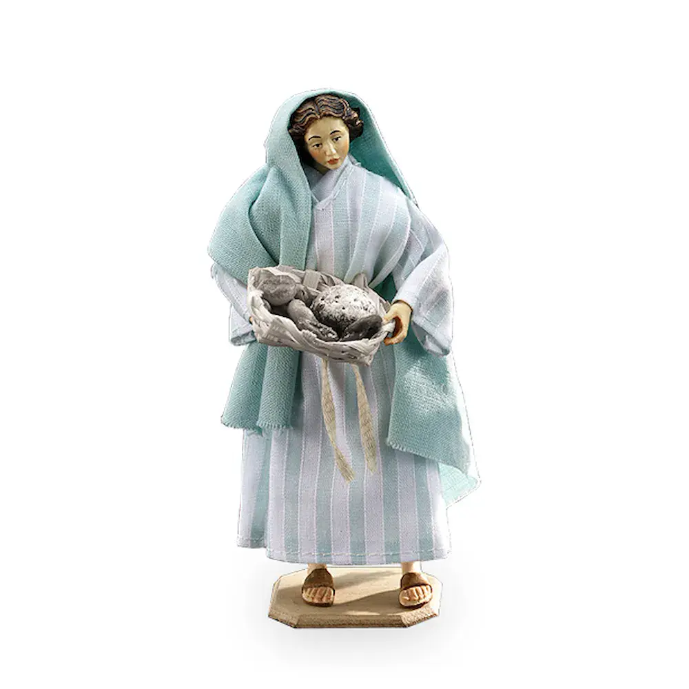 Woman without bread-basket