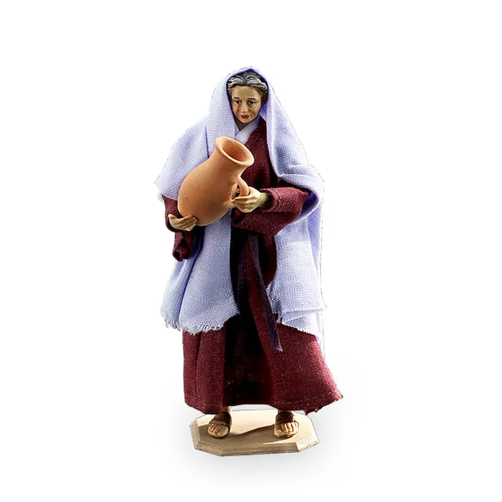 Grandmother with water-jug