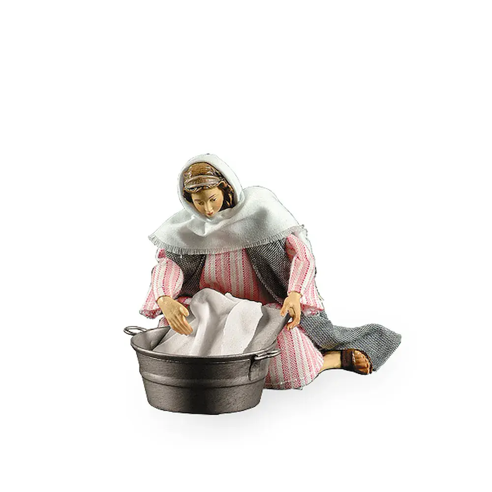 Washerwoman without basin