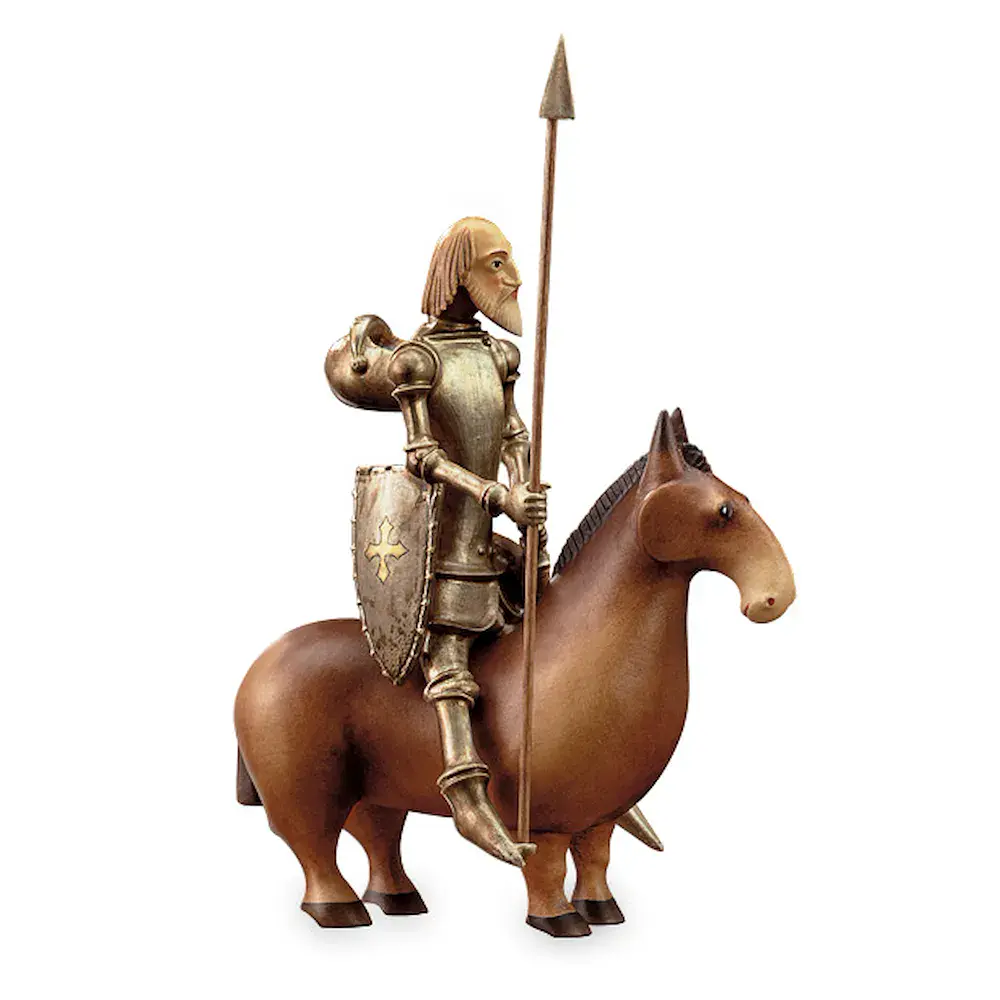 Don Quichote on horse (without ped.)