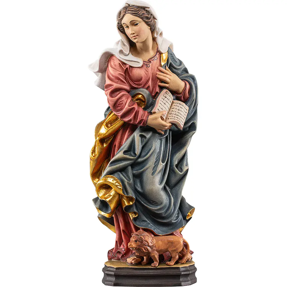 St. Martina with lion