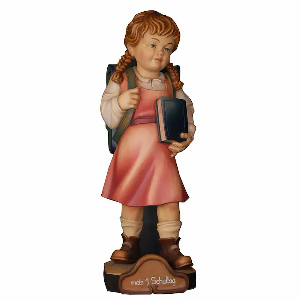 Bambina "Il mio primo giorno di scuola"