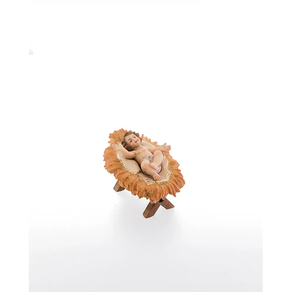 Infant Jesus with cradle - 2 pieces