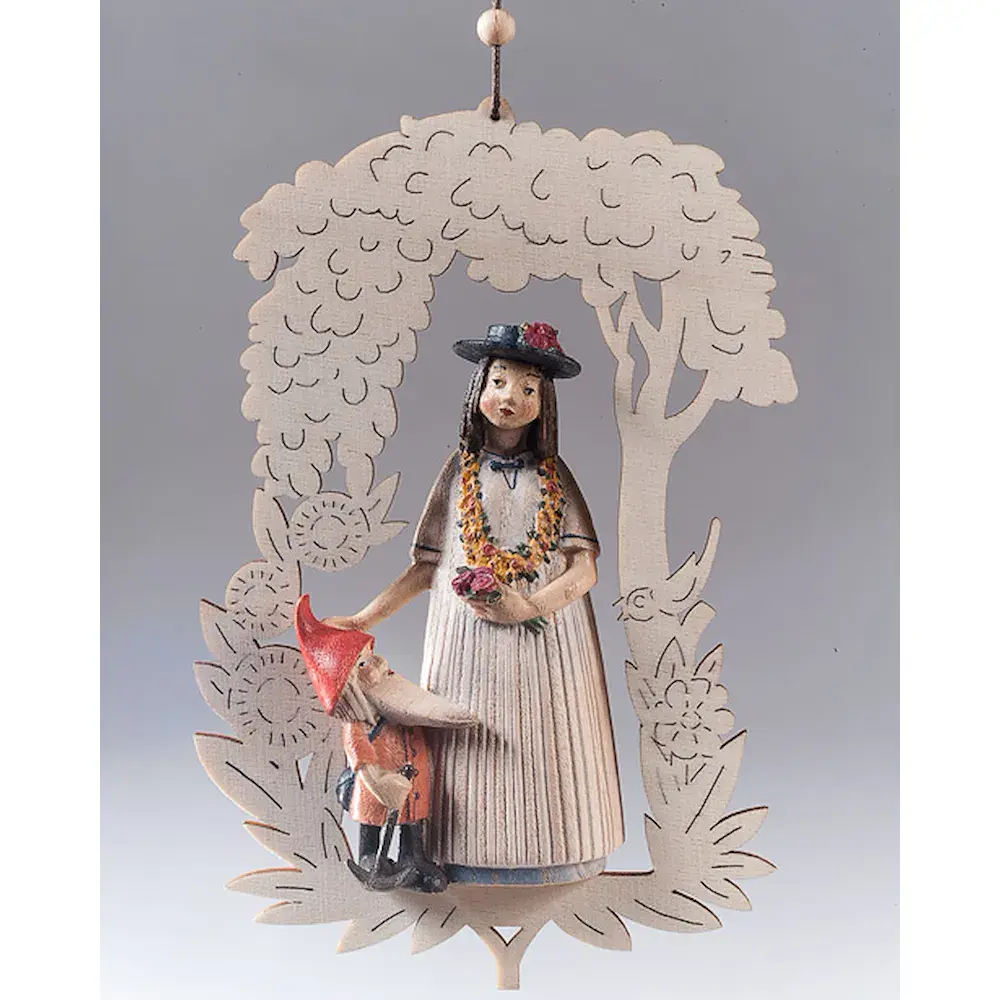 Schneewittchen mit Ornament