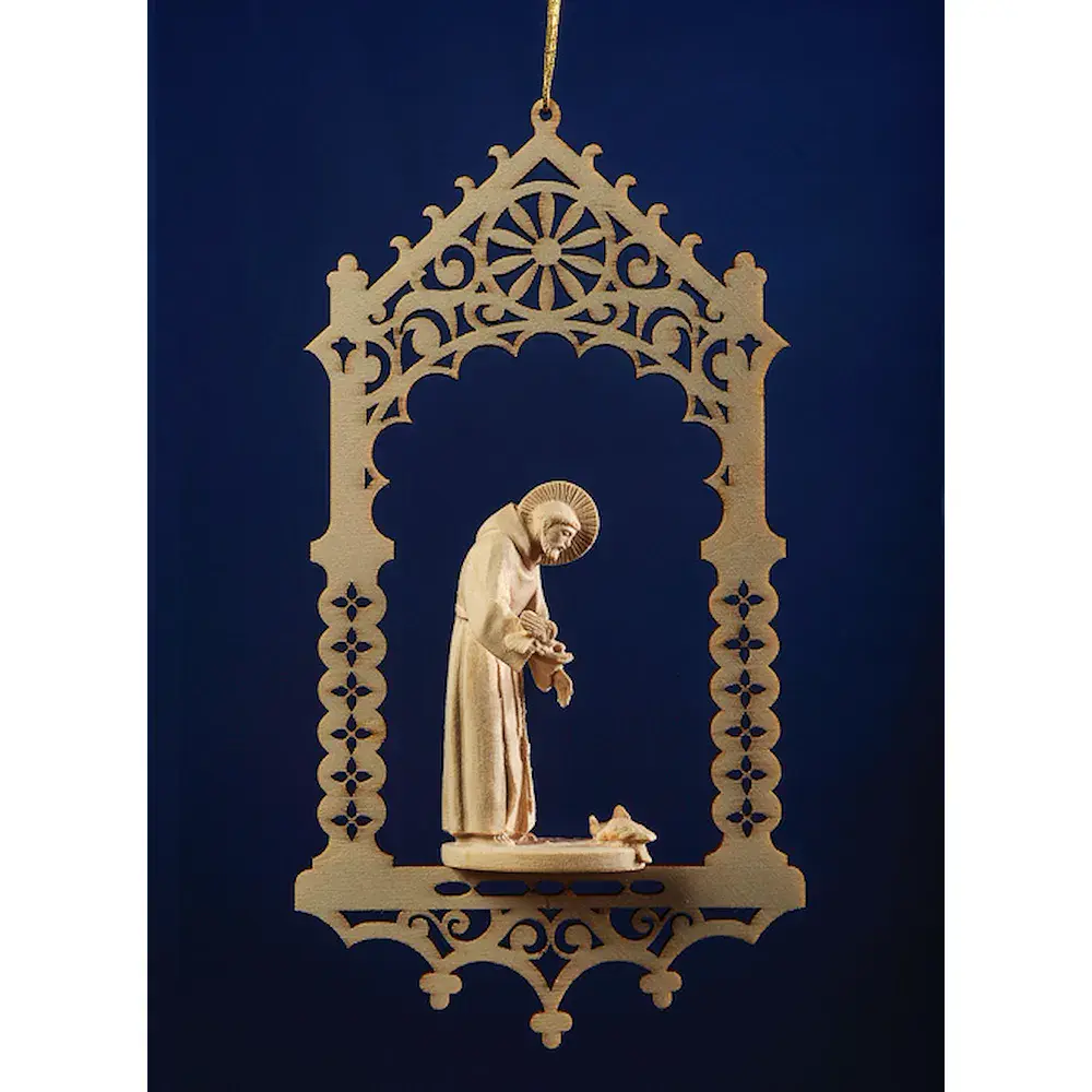 Hl. Franziskus von Assisi in Nische