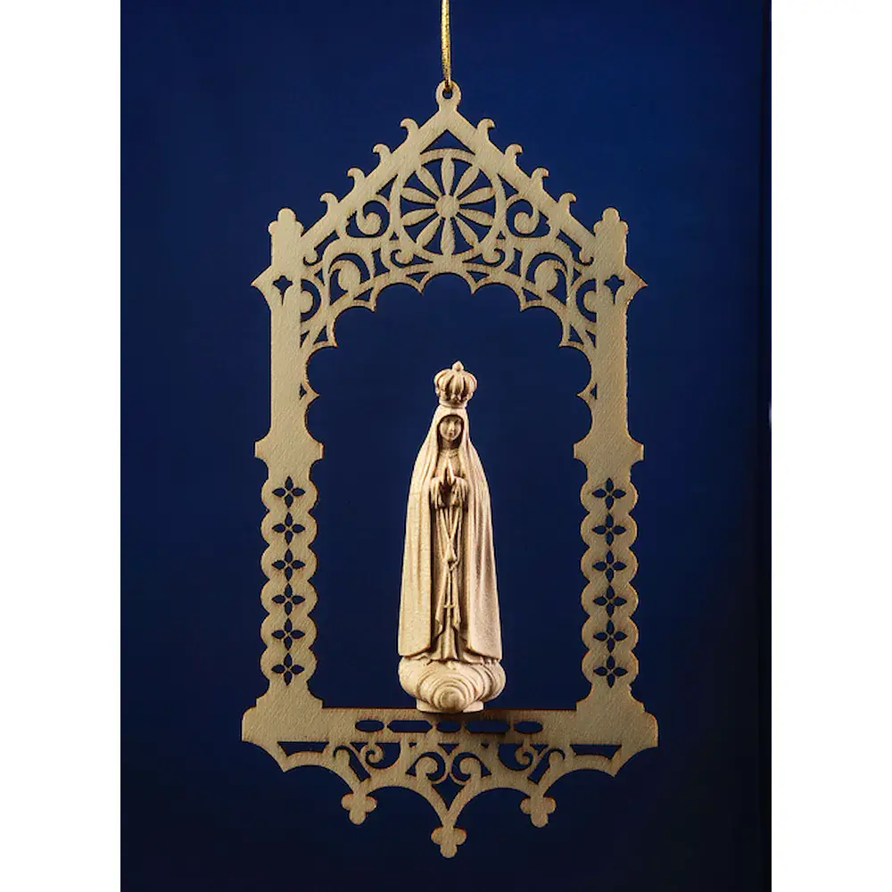 Madonna von Fatima in Nische