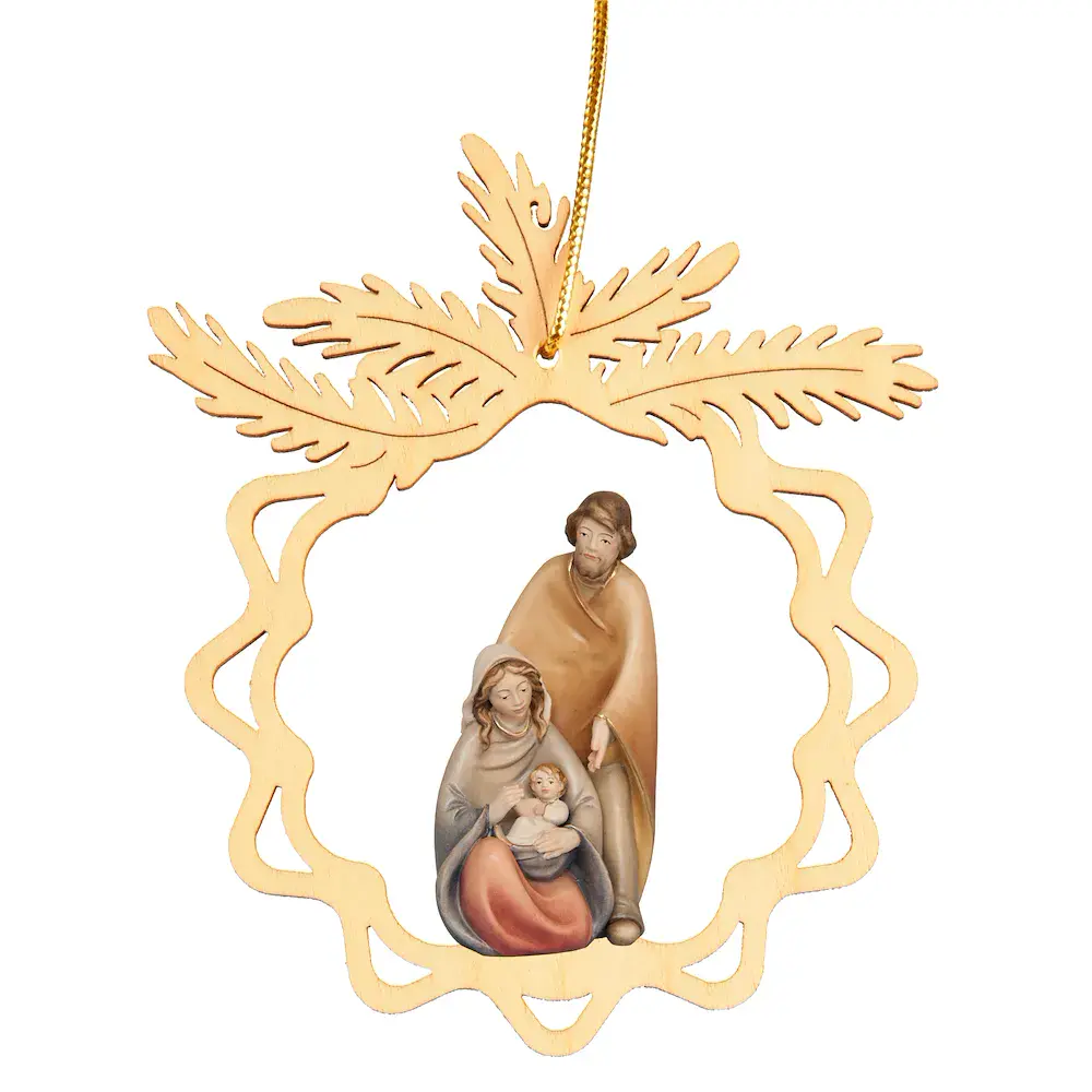 Kugelstern mit Familienblock