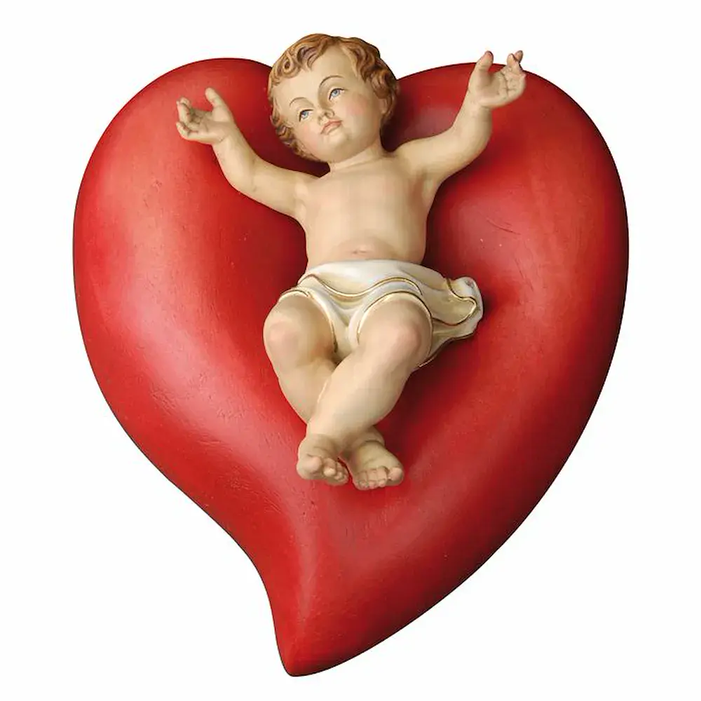 Cuore con Gesù Bambino