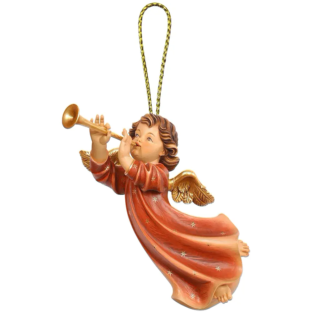 Welcome-Angel with trumpet