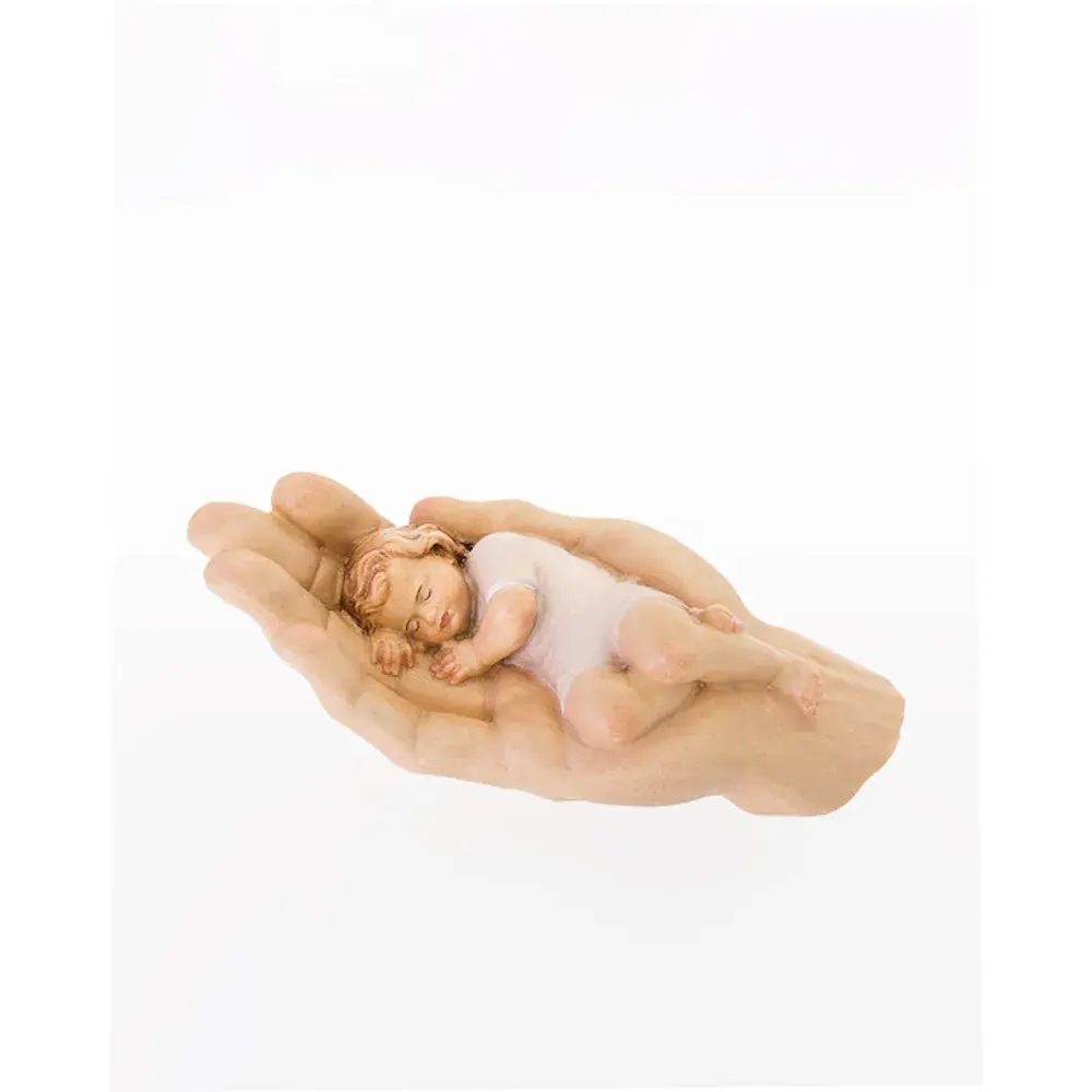 Secure in God's hand (white color)
