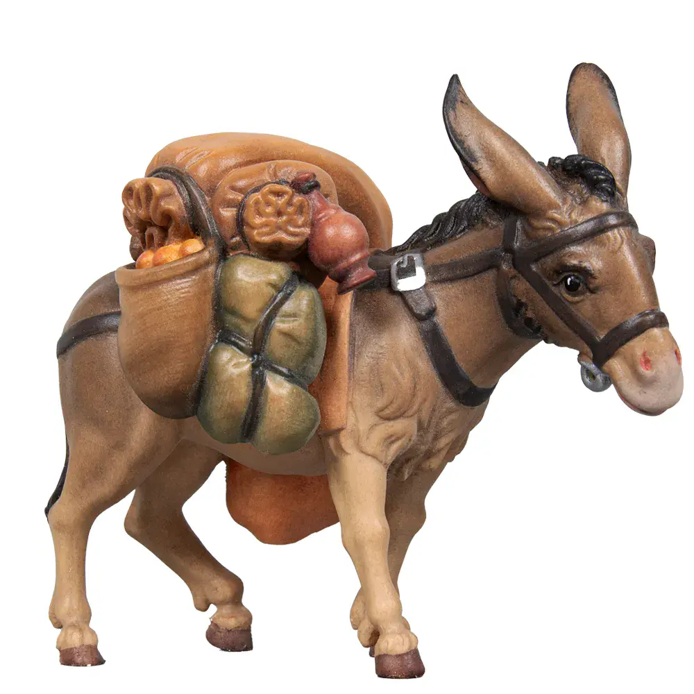 Burro con carga (huída a Egipto)