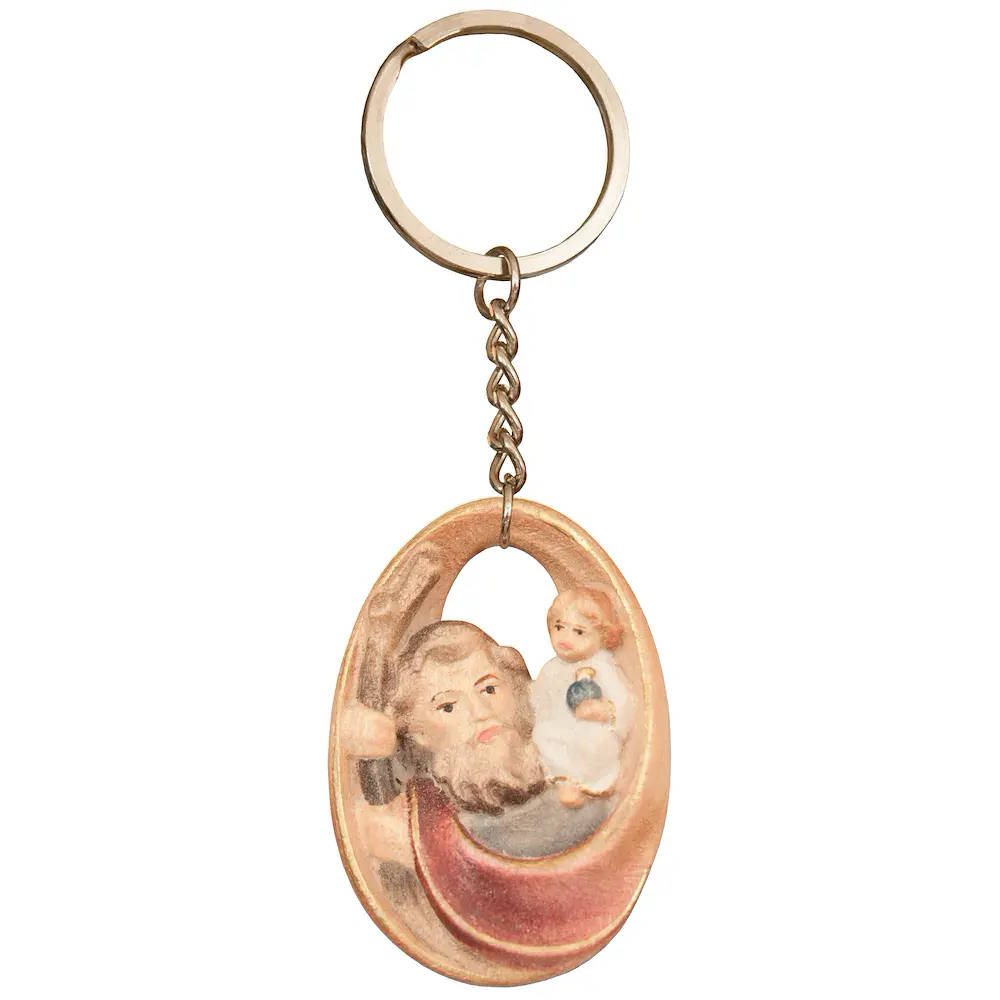 Keyring Pendant - Saint Christopher