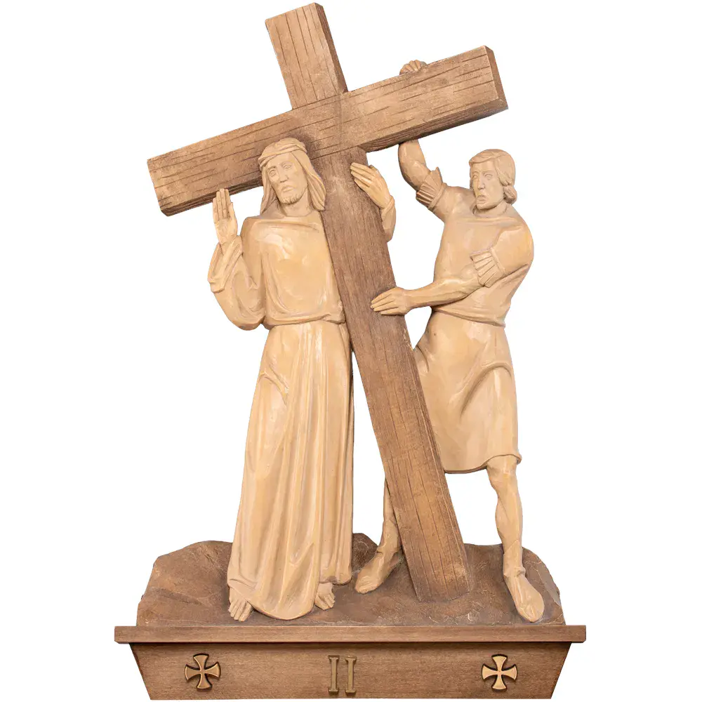 II Jesus nimmt das Kreuz auf seine Schultern
