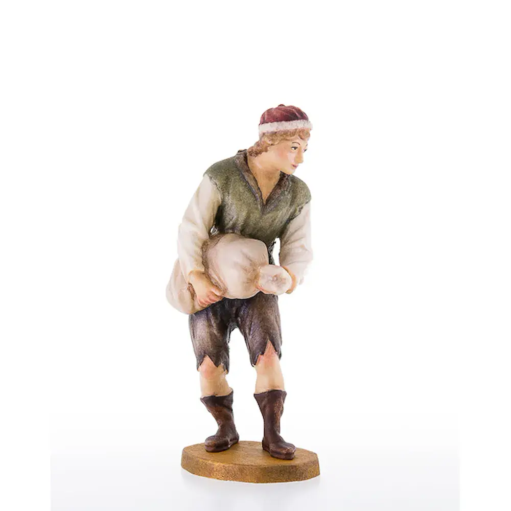 Shepherd with flour-bag